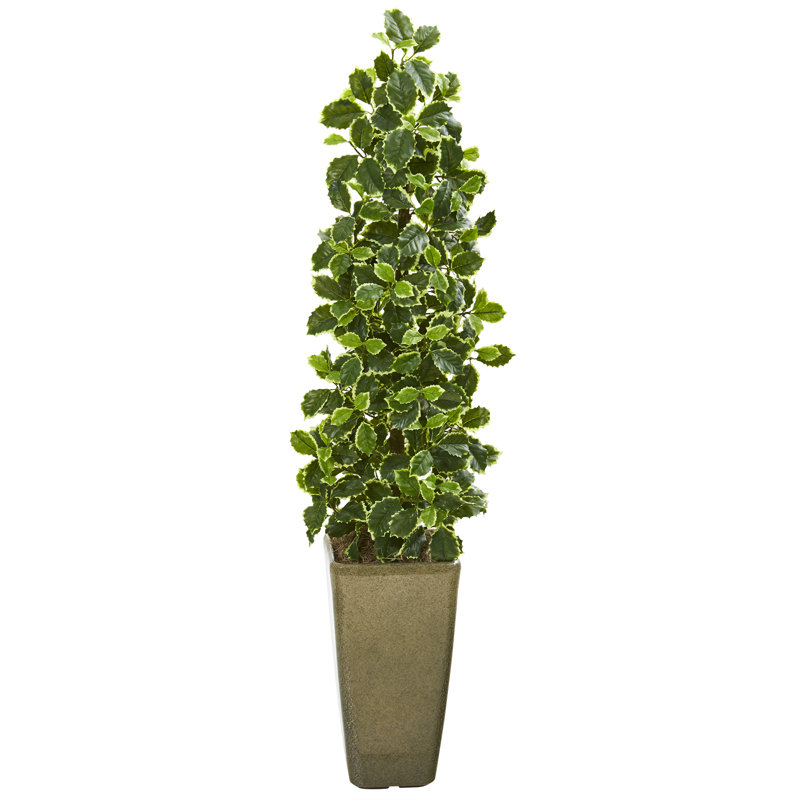 House of Hampton 47" Artificial Holly Tree in Planter Wayfair